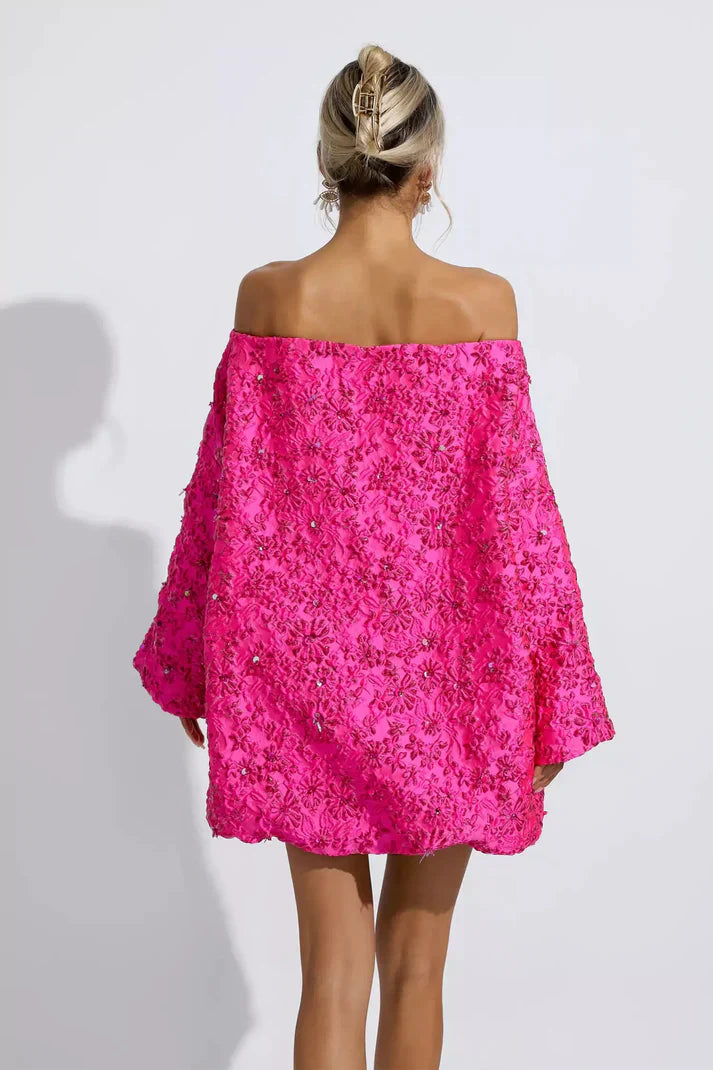 Shoulder Jacquard | Floral