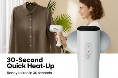 Club Noaé steamer 30-second heat-up