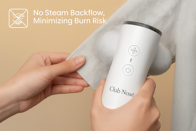 Club Noaé steamer with safety features