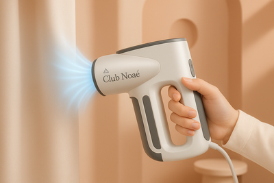 Generated steamer image with new background